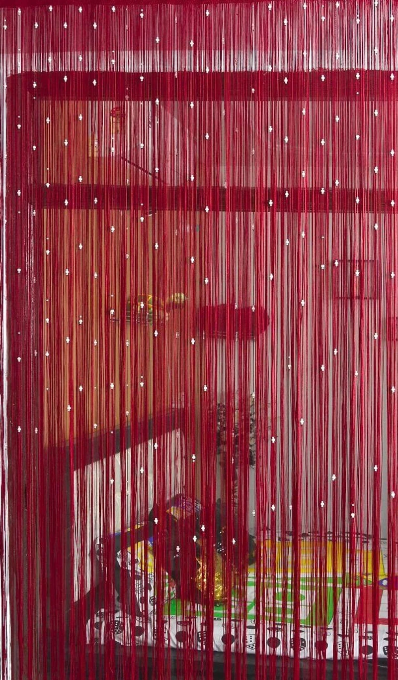 Premium Brown Beaded String Door Curtain for Home Decoration Premium Brown Beaded String Door Curtain for Home Decoration